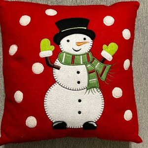 Tow Snowman Christmas Pillows
